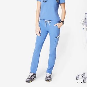 Ceil Blue Yola™ - Skinny Scrub Pants - S / Ceil Blue